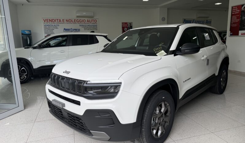 JEEP AVENGER LONGITUDE KM0 1.2 BENZINA 100CV pieno